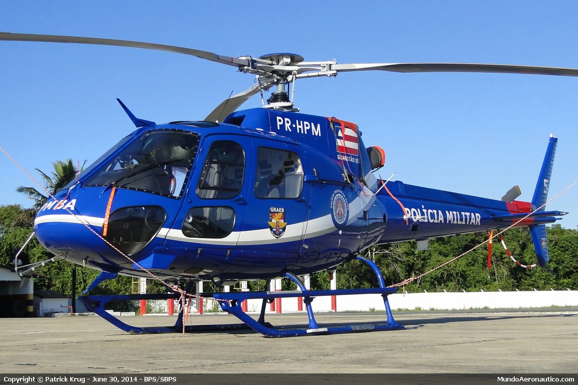 Helibras AS350-B2 Esquilo PR-HPM