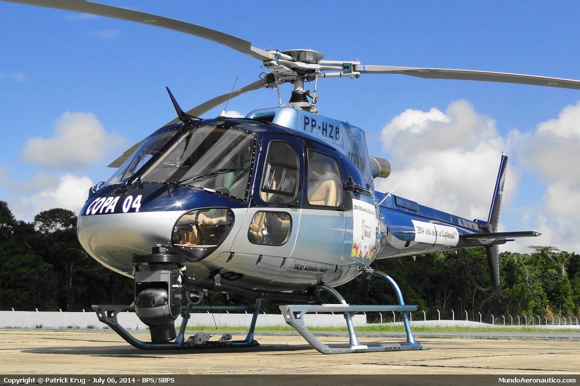Helibras AS350-B3 Esquilo PP-HZB