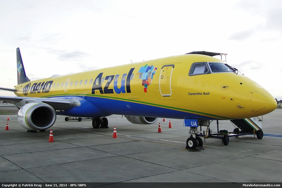 Embraer 195AR PR-AUA