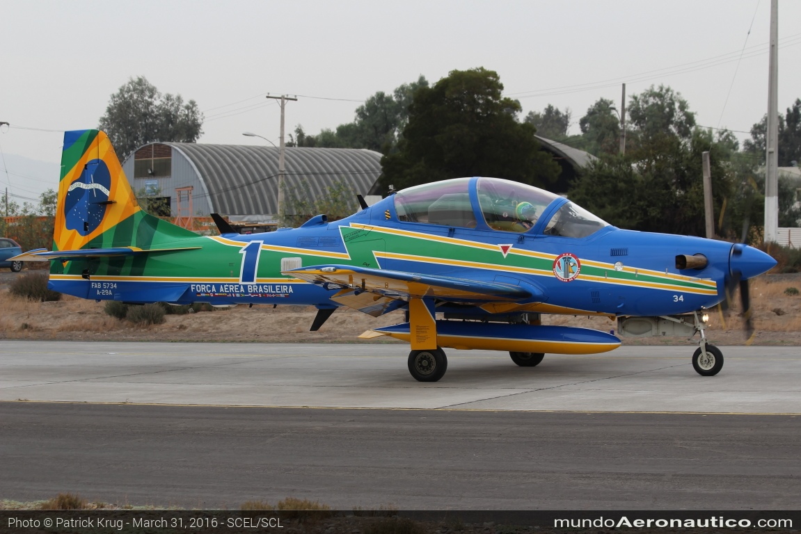 Embraer A-29A Super Tucano FAB5734
