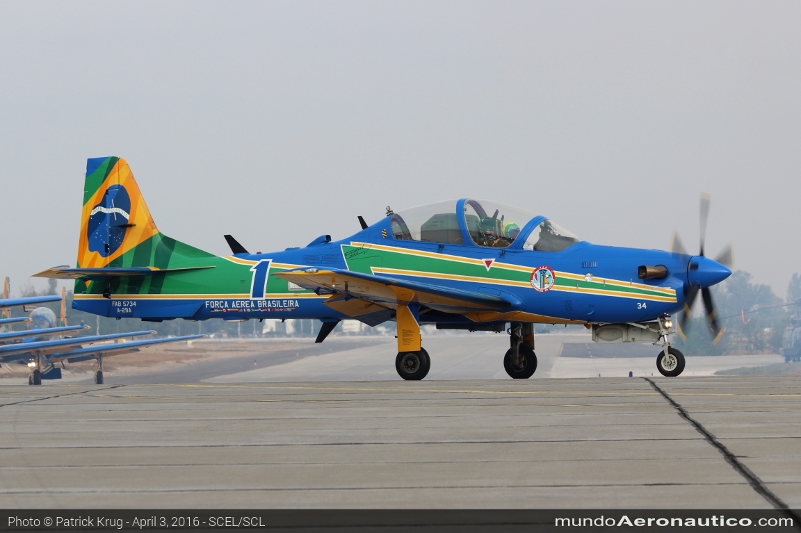 Embraer A-29 Super Tucano FAB5734